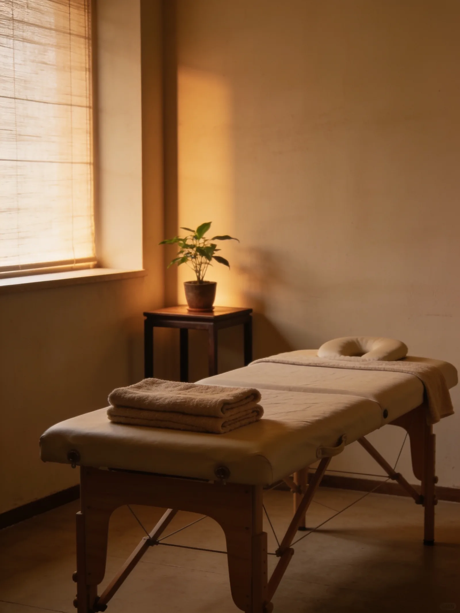 Rustige massageruimte
